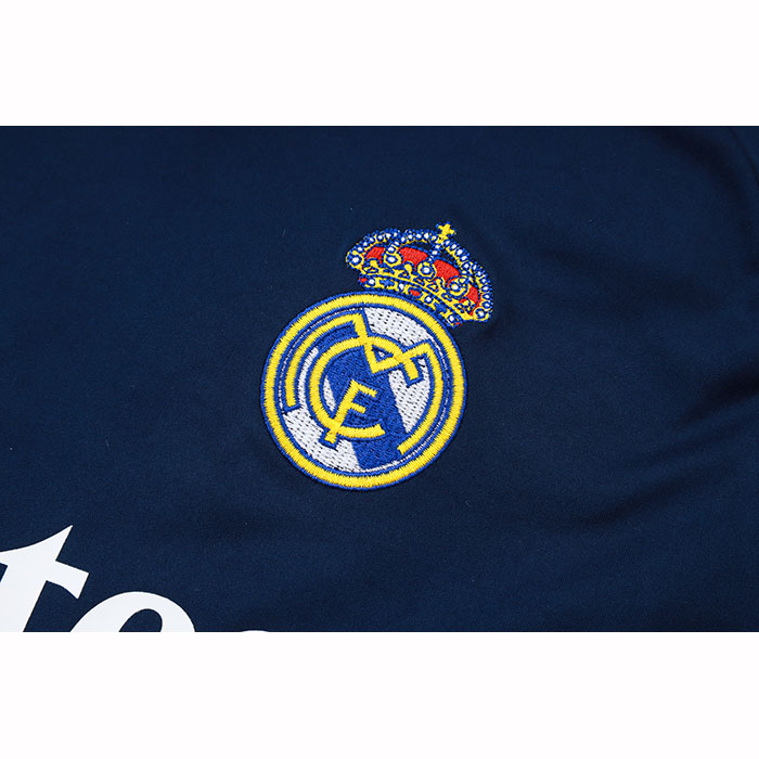Chandal del Real Madrid Manga Corta 25-26 Azul Blanco - Pantalon Corto
